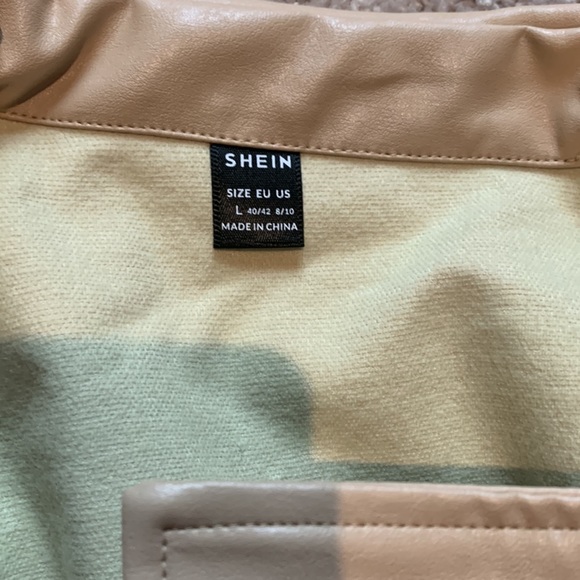 Faux leather jacket - Picture 3 of 3